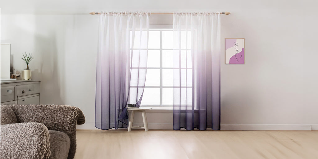 Gredian Chiffon Curtains
