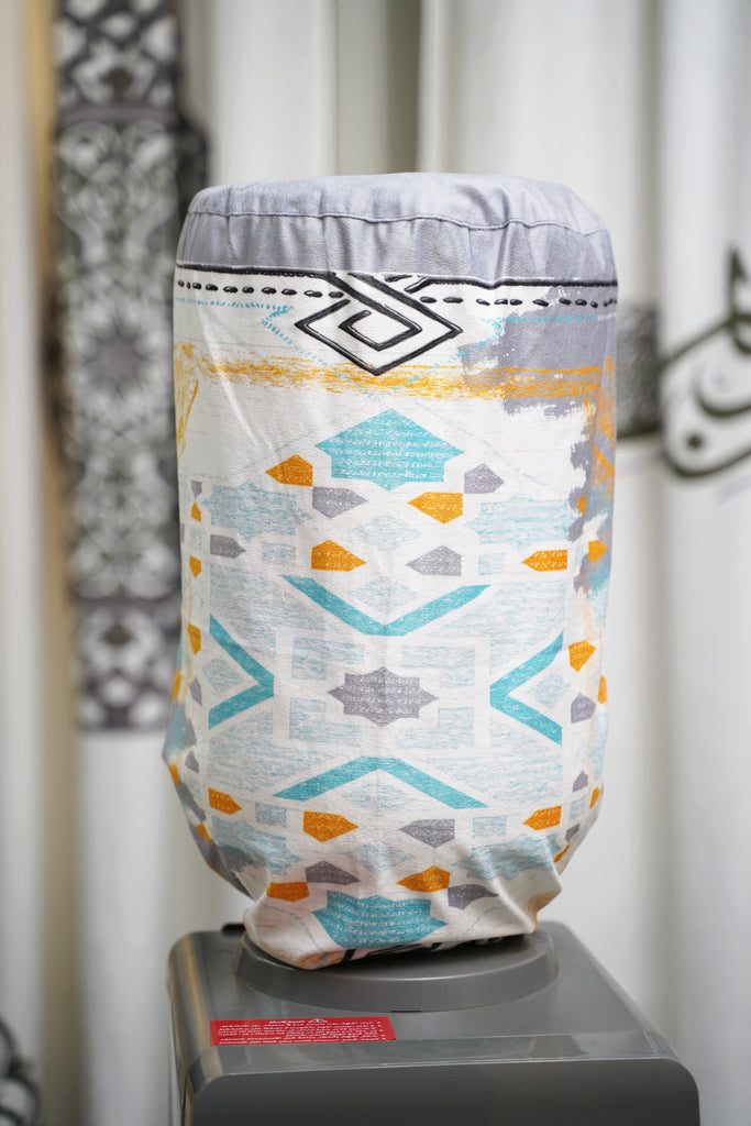 Turquoise Sketched Mosque Ramadan Cover For Water Dispenser stara worldwide