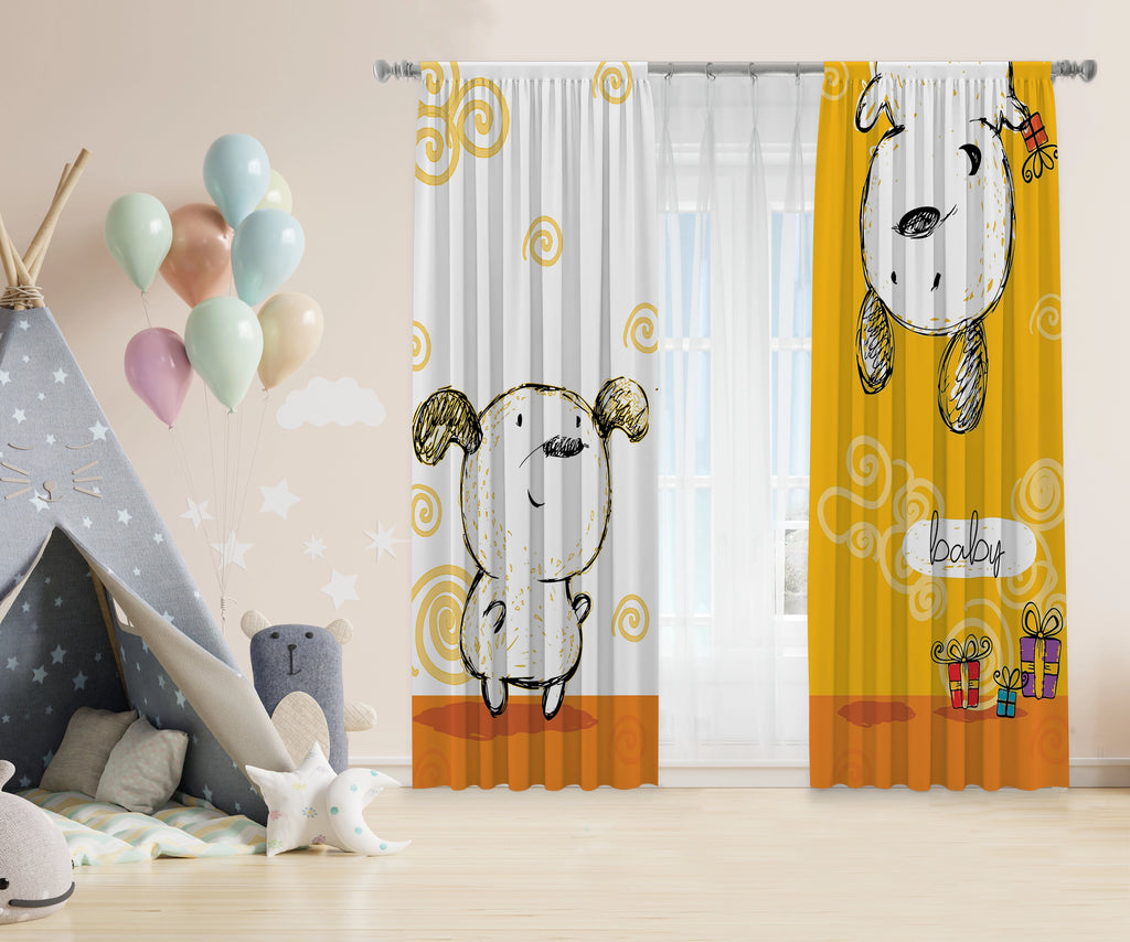 Bear Kids Curtains stara