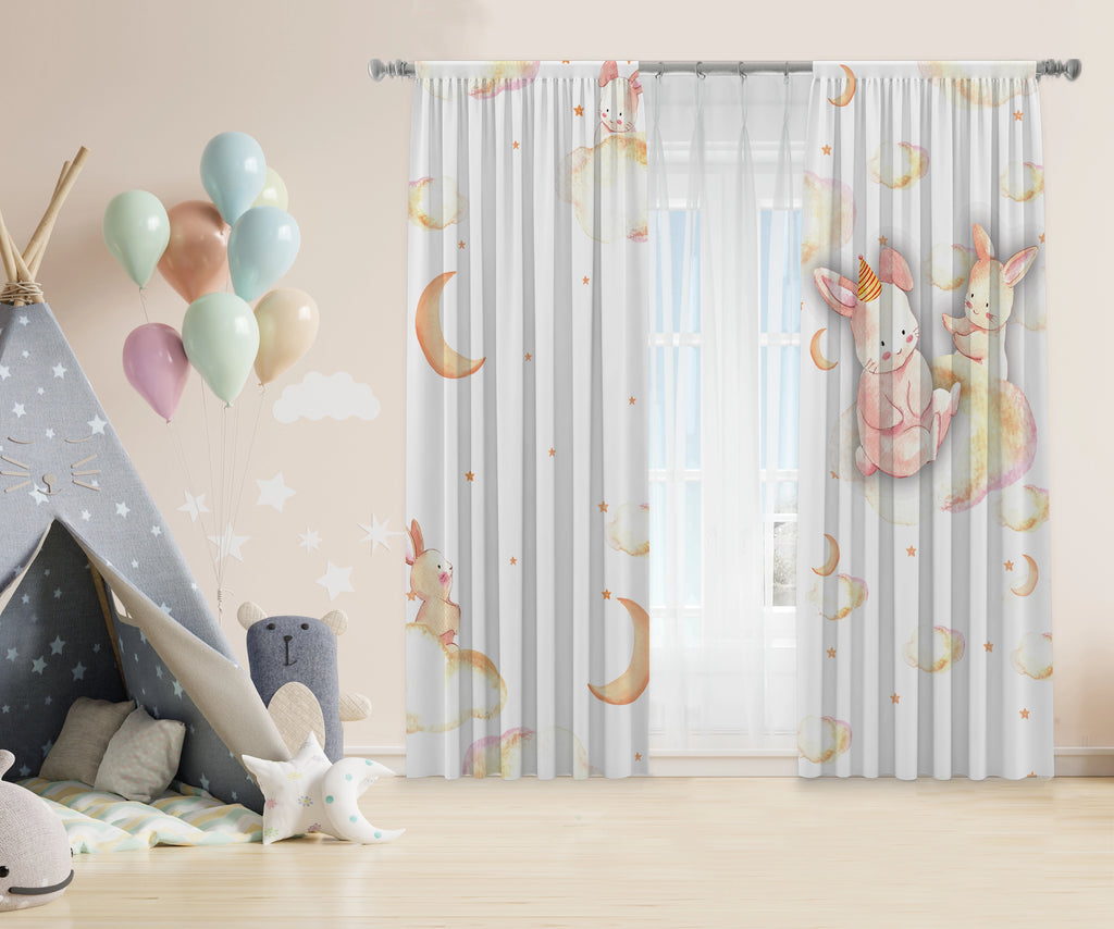 Star Moon Kids Curtains stara worldwide
