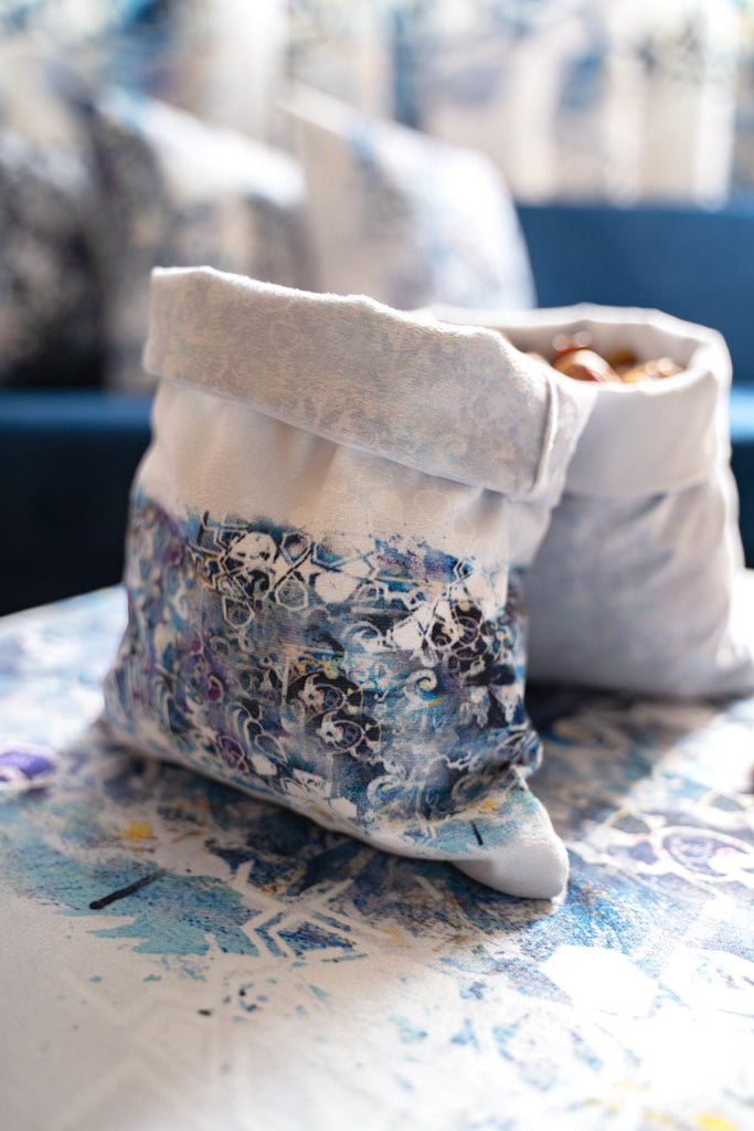 Color Splatter Ramdan Decorative Storage Basket stara worldwide