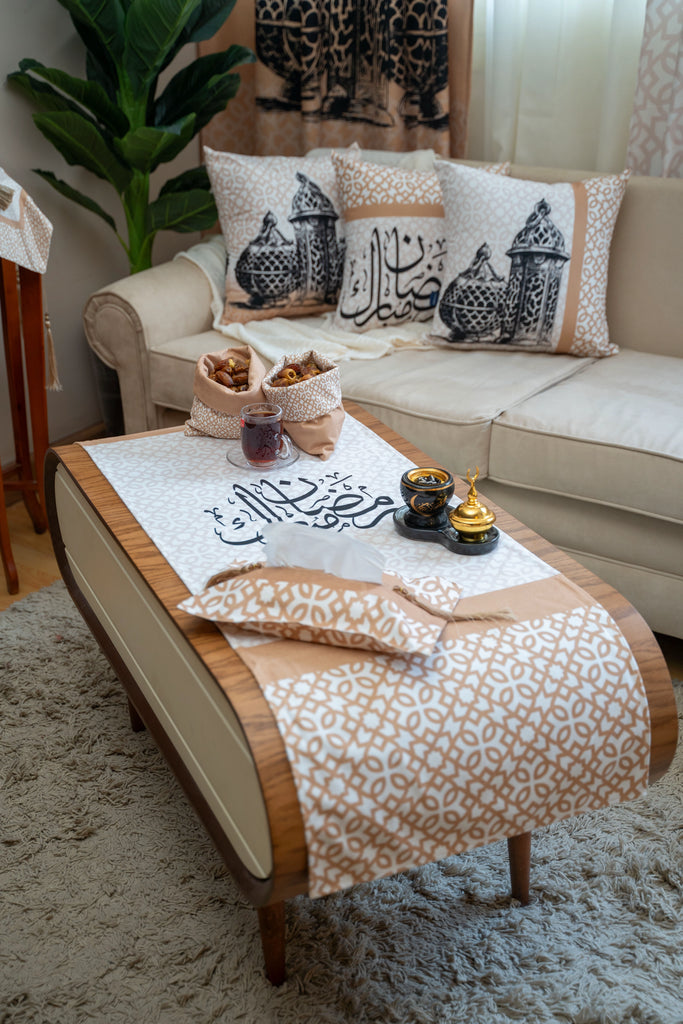 Black Classic Sketch Lantern Ramadan set stara