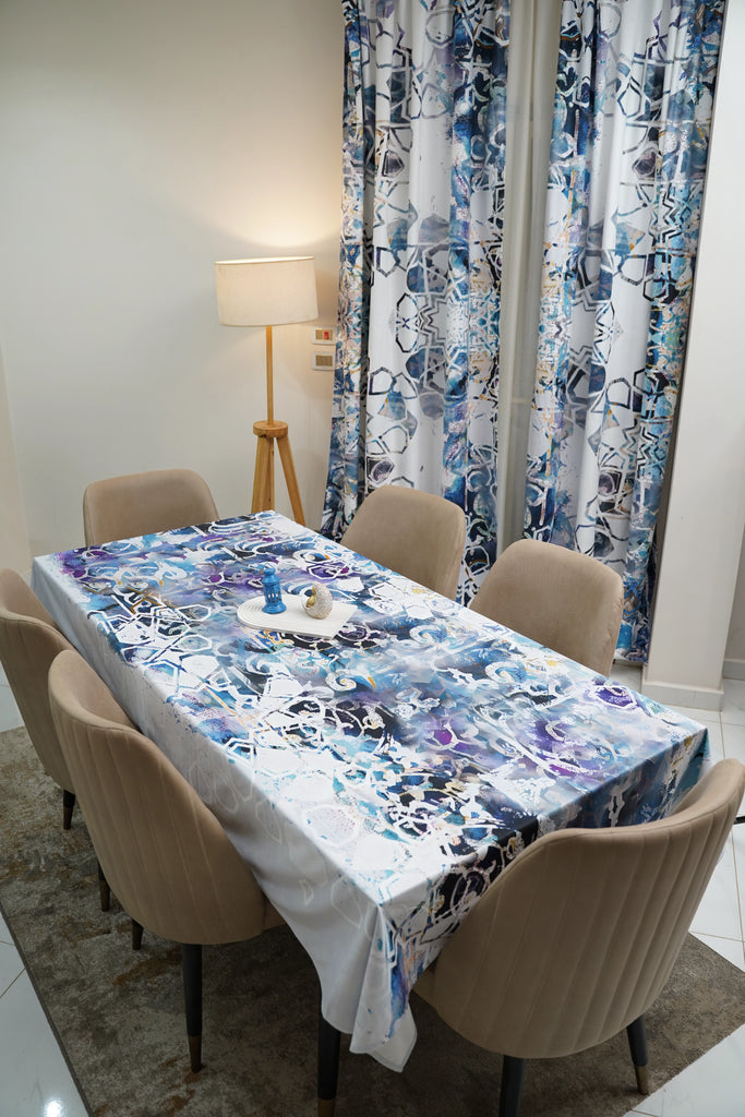 Color Splatter Ramadan Tablecloth stara worldwide