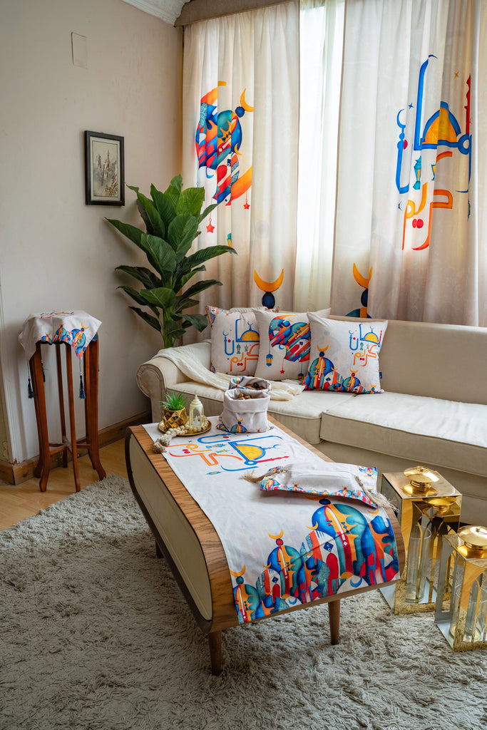 Islamic Colored Mosques Ramadan set stara