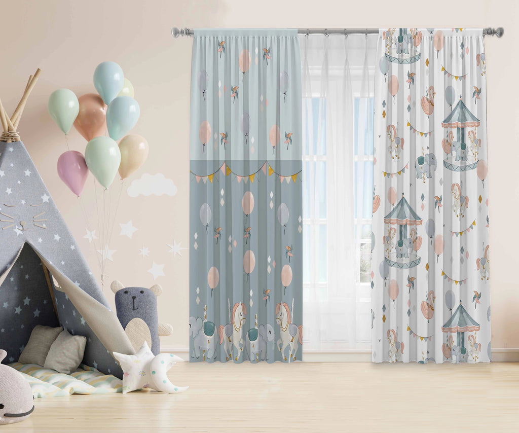 Elephant Kids Curtains stara worldwide